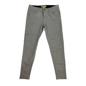 Democracy Ab Technology Light Gray Denim Stretch Skinny Jeans